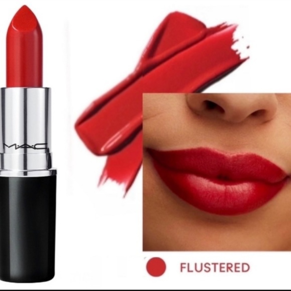 🆕 MAC “Flustered” LUSTREGLASS lipstick